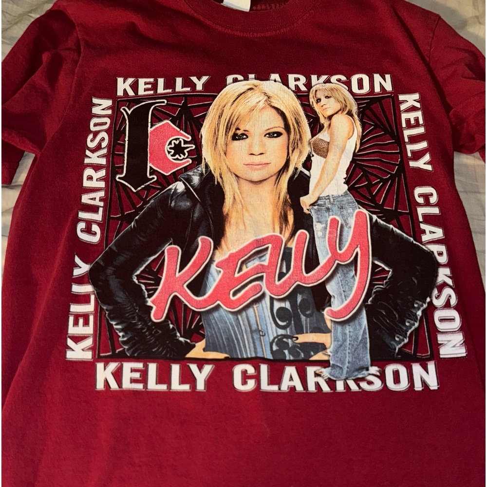 Kelly Clarkson hazel eyes concert tee from 2005!
